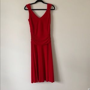 Moda International Strapless Dress Red XSmall